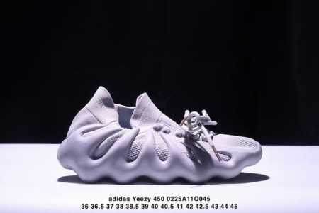 阿迪达斯 Adidas Yeezy 450 侃爷椰子 贾斯丁比伯同款 编织袜套鞋 该系列搭配夸张的锯齿中底设计 独特的上翻结构十分符合各路球鞋玩家给他的爱称 中 - 点击图像关闭