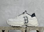NY平台订单 MLB Chunky Dia Monogram 复古印花老爹鞋 后跟加厚 呵护脚后跟 立体保护软绵鞋口 轻松穿脱不磨脚 鞋头安全防撞包裹鞋头 符合