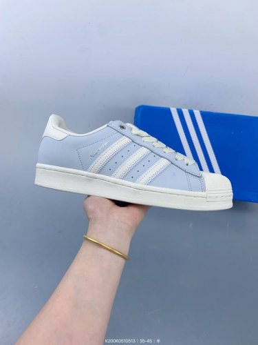 阿迪达斯 Adidas 三叶草 经典贝壳头系列 休闲板鞋潮流男女士运动鞋 。 Size：如图 编码：K200K0510513