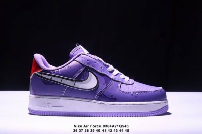 160 Nike Air Force 1 ′07 Lv8 耐克空军一号低帮板鞋 涂鸦彩绘 Diy定制款 牛皮材质 真标带半码 尺码见图 Xm0304Q546