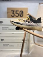 阿迪达斯椰子 Adidas Yeezy Boost 350 V2 Cmpct 全新半透明呼吸网纱镂空蚕丝鞋面材质百搭轻便爆米花中底休闲运动慢跑鞋Gx9502 Q