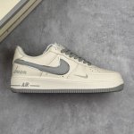 本地 核心私 nike Air Force 1 07 Low Dream 白灰小勾 空军一号低帮休闲板鞋 #定制皮料 专属鞋盒 原楦原纸板 纯正空军版型 高清洁