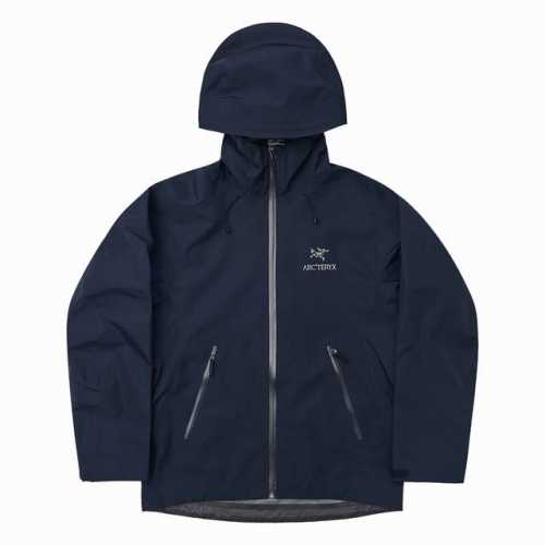 顶级版本，随意对比』 - Arc'Teryx 始祖鸟beta Lt Gore-Tex Jacket纯色休闲运动连帽硬壳冲锋衣--幸运蓝 尺码: S, M, L,