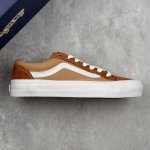 本地210 核心私 vans Old Skool Lx 36Vt 脏橘 范斯官方 防滑耐磨复古休闲板鞋 鞋身棕橘色牛仔布和麂皮拼接 经典Style 36 鞋型增