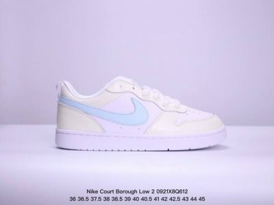 Nike Court Borough Low 2 耐克校园休闲板鞋 Dv5456-111 #鞋款经典耐用的设计，兼顾舒适脚感和出众风范，演绎匠心之作。结构性的支