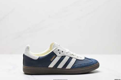 公司级Adidas Originals Wales Bonner Samba Og桑巴舞系列绅士德训足球风百搭低帮休闲运动板鞋 货号:Ji3217 尺码:35.