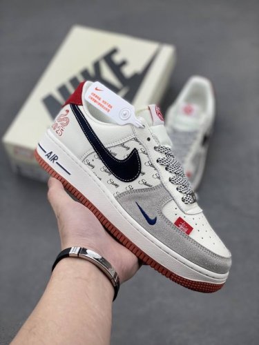 本地自取210 海外限量发售！公司级Nike Air Force 1 '07 Low 空军一号 低帮 运动鞋 休闲鞋 折边针车 工艺难度大 原楦头原纸板 原装鞋