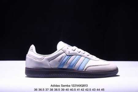 真标阿迪达斯三叶草adidas Originals Samba Og 桑巴舞系列绅士德训足球风百搭低帮休闲运动板鞋 货号:Ie6522 尺码:36 36.5 3 - 点击图像关闭