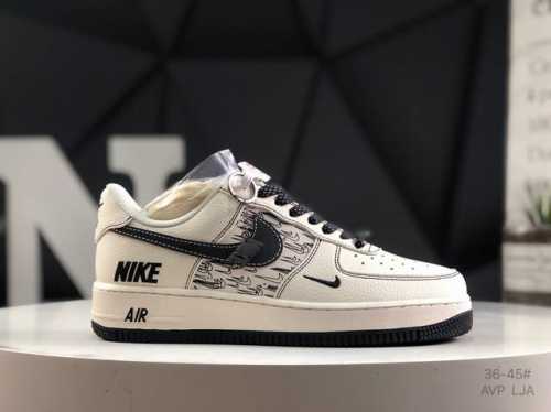 300 nike Air Force 1 Low 空军一号低帮运动休闲板鞋 原楦头原纸板 打造纯正空军版型 专注外贸渠道 全掌内置蜂窝气垫 原盒配件 原厂中底钢