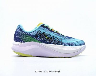 美国新兴跑鞋品牌hoka One One Mach 6 Low 马赫6代系列低帮全马竞速轻量透气网纱休闲运动慢跑鞋“#男女鞋半码制#升级原楦开发纸版楦型#采用热
