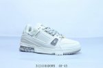 180 lv路易威登Louis Vuitton Trainer Sneaker Low休闲运动文化百搭篮球鞋 货号 Ag2U7Amdbjn400 312410A