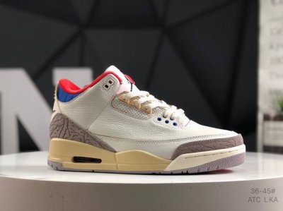 公司级带半码 乔丹 Air Jordan 3 Retro Og Sp Aj3 乔3 低帮复古休闲运动文化篮球鞋 货号：Ib148 0 尺码：如图所示 Atc L