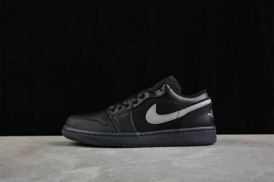 cj版纯原 Air Jordan 1 Low Aj1 乔1黑白帆皮拼接 低帮文化篮球鞋 Hv5968-001 #市售最高品质 原鞋开发 大厂代工流水线打造 公司