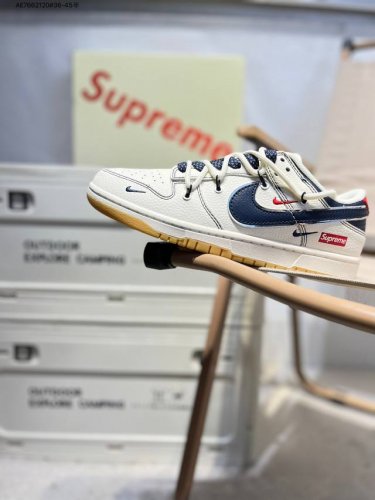 supreme X Nike Sb Dunk Low 大厂出品 极力推荐 新配色 原装头层材料 独家版型蒸餾加工 帶來的是更好的视觉和脚感体验 大厂纯原品质出货