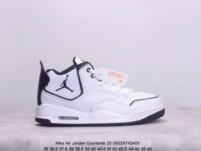 公司级耐克nike Air Jordan Courtside 23迈克尔 乔丹aj3代简版中帮复古休闲运动文化篮球鞋 货号:Fq6861-121 尺码:36 3