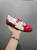 puma Speedcat Ballet 彪马薄底系列 复古运动休闲跑鞋 鞋面设计轻量透气 提供了舒适性和穿着感受 柔软内里材质 穿着更加舒适 橡胶鞋底提供持久