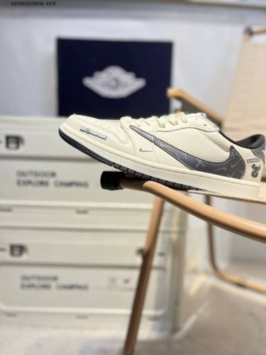 公司级头层皮乔丹Air Jordan 1 Low Aj1低帮系列篮球鞋 官方同步配色 原装级产物 #拒绝公底 立体鞋型 细节完美 高清洁度Ld2025 As76