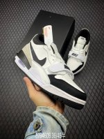 公司级三合一最强合体，多种新配色回归耐克Nike Air Jordan Legacy 312 Low”White Grey Fog Blue Red“乔丹最强三
