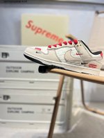 Nike Sb Dunk Low“Supreme联名” 周年高端定制 低帮休闲板鞋 定制鞋盒 超高清洁度 皮料切割干净无任何毛边 细节完美Xs1086 Aa77