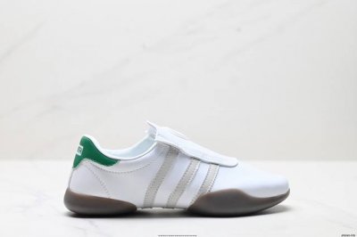 公司级阿迪达斯三叶草Taekwondo Mei春季新款一脚蹬德训鞋 花纹跆拳道鞋 一脚蹬出潮流感 经典耐看 质感满满 穿出去不会撞款 一脚蹬的设计穿脱方便 鞋底