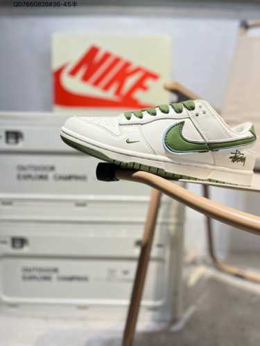 230 海外爆款限量发售！公司级 Nike Sb Dunk Low“斯图西联名” 周年高端定制 低帮休闲板鞋 定制鞋盒 大厂纯原品质出货 超高清洁度 皮料切割干
