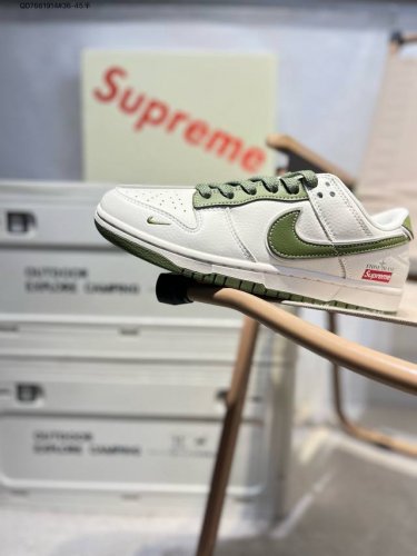 Nike Sb Dunk Low“Supreme联名” 周年高端定制 低帮休闲板鞋 定制鞋盒 超高清洁度 皮料切割干净无任何毛边 细节完美Bb9866 Qd76
