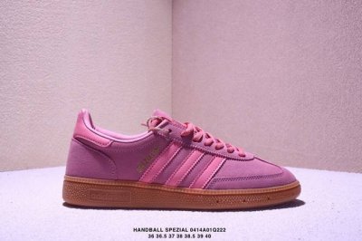 阿迪达斯 Adidas Handball Spezial 三叶草学院风复古德训板鞋 橡胶底柔软绒面革经典运动鞋 Xm0414Q222