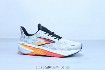 brooks布鲁克斯 Glycerin Max 清爽撞色复古跑步鞋透气舒适运动鞋 511730Adwoe半 36-45