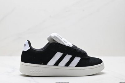 真标Adidas阿迪达斯三叶草Campus 00S男女复古耐磨低帮休闲板鞋 经典复古风潮来袭 Adidas阿迪达斯三叶草Campus 00S休闲鞋 传承品牌经典