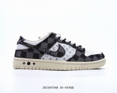 定制重磅三方联名，当红嘻哈歌手特拉维斯 斯科特 Air Jordan 1 Low Og Sp Damier Azur Brown Lv Monogram Aj1