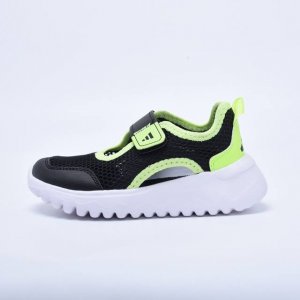 阿迪达斯凉鞋8725黑荧光绿24-37