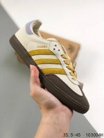 公司级真标带半码！ 阿迪达斯 三叶草adidas Samba Vegan Og 桑巴舞系列绅士德训足球风百搭低帮休闲运动板鞋 Id：103004H