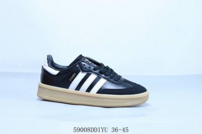 阿迪达斯三叶草Adidas Originals Samba Vegan Og”Spd“桑巴舞系列绅士德训足球风百搭低帮休闲运动板鞋 货号 Ie1379 5900