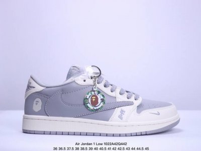 海外爆款限量发售！公司级 Travis Scott x Fragment Design x Jordan Air Jordan 1 Low OG SP “Bap