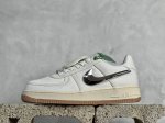 hy 内置芯片，可扫码版，支持手机nfc识别！ 纯原级别 Nike Air Force 1 Low 原厂冲刀皮料切割干净 无任何毛边 清洁度细节完美 做工细节全