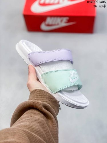 Nike Benassi Duo Ultra Slide 耐克 舒适脚感 抗磨防滑 休闲沙滩鞋忍者拖鞋女士凉拖鞋 码数：36-40 04Wd091A06