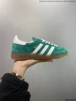 Ad Originals Handball Spzl 手球运动员系列百搭休闲运动板鞋 粉黑 If6561 口碑大厂出品 品控大底版型不断改良更新 原厂皮料 原装