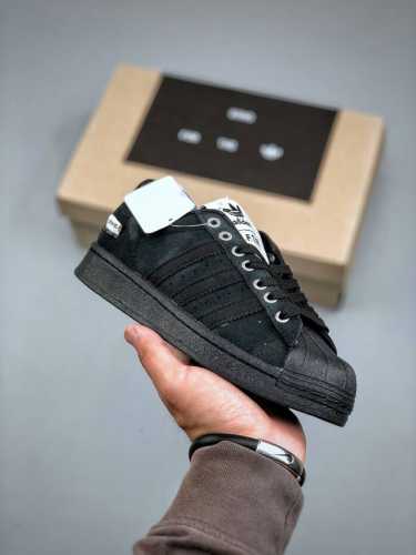 adidas Originals Superstar Supreme联名款 经典贝壳头官网同步 实拍首发渠道正品订单 诠释市场最高工艺水平区别市面普通真标版本，