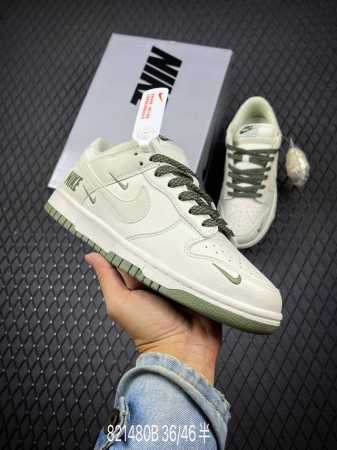 Nk Sb Dunk Low 联名三勾 军绿配色 低帮休闲运动滑板板鞋 Nk5639-323 #3M反光 纯正版型 定制鞋盒 皮料切割干净无任何毛边 细节完美 - 点击图像关闭