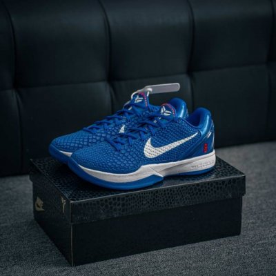 核心私 Nike Kobe Vi protro 6 科比6代 道奇限定 男子实战篮球鞋 #protro复刻版开发货品 全鞋身材料卡色独家定制 Swoosh 蛇鳞