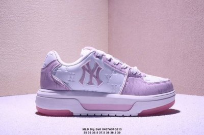 公司级Korea韩国Ss19限定发售Ny美国榄球洋基队限定 X Mlb Big Ball Chunky A Running厚底老爹厚底休闲运动慢跑鞋 货号:3A