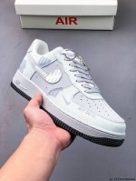 纯原版本 原楦数据纸版 采用硬质优质皮革鞋面材质 内置全掌Air Sole气垫 耐克 Nike Air Force 1 Low 空军一号低帮经典百搭休闲运动板鞋