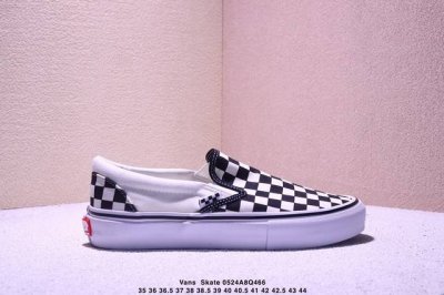 Vans Skate Classics Old Skool 灰白经典 安纳海姆侧边棋盘格男女专业滑板鞋 鞋垫升级采用可弹性材料 可拆换 脚感舒适区别普通鞋垫 高
