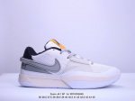 耐克 Nike 莫兰特一代 Zoom Ja 1 Ep Aj 低帮休闲运动篮球鞋 男士运动板鞋。采用透气轻量网织鞋面材质 配置两枚圆形zoom Air纤维气垫及后