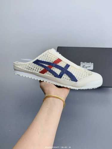Onitsuka Tiger Mexico 66 Sabot 鬼冢虎半拖一脚蹬系列 充正版本 市面最为正确原楦开发纸版楦型 采用原厂一致全工艺网面舒适透气 超国