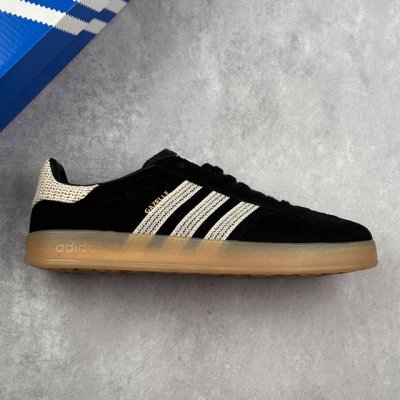 本地 核心私 阿迪达斯 Adidas Originals Gazelle Indoor W 三叶草休闲防滑耐磨低帮板鞋 鞋头出色设计 塑就出众贴合感 稳固的后跟