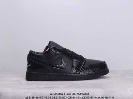 公司级air Jordan 1 Low 黑魂漆皮脚指 aj1乔1低帮休闲板鞋 同步官方配色 市场唯一独家头层皮打造 原鞋原档案开发 原厂皮料 原档冲孔鞋头 正确 - 点击图像关闭