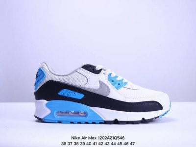 真标耐克nike Air Max 90 经典复古小气垫缓震跑鞋 鞋面由皮和革织物打造，犀利的条线打造出酷劲十的足视觉效果 网布鞋增面强透气性，穿着为极舒适 经可