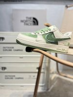 260 北面 X Nk Air Force 1'07 Low 空军一号低帮休闲板鞋 #定制皮料 原楦原纸板 纯正空军版型 高清洁度 内置全掌气垫Qy6818 A
