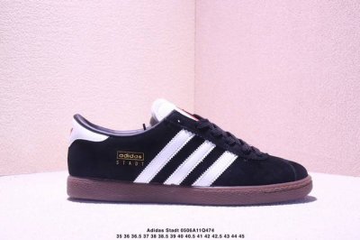 adidas阿迪达斯 Originals Stadt 复古耐磨透气低帮T头休闲板鞋 Xm0506Q474